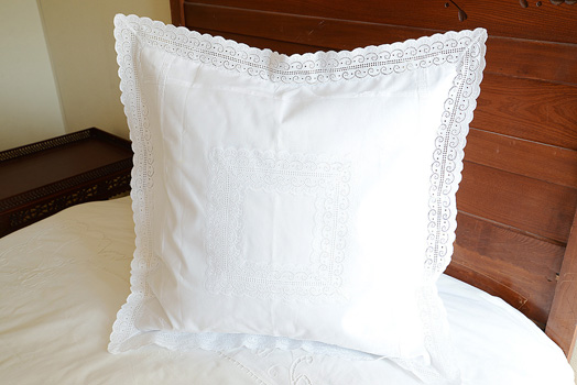 Embroidered Pillow Shams